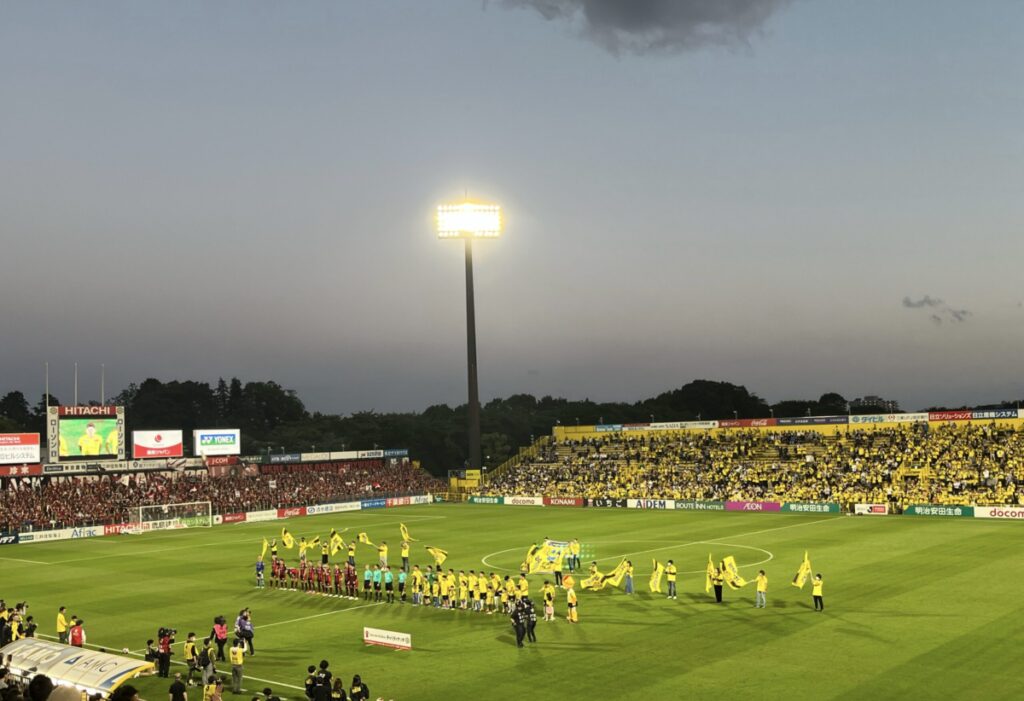 柏レイソルvs北海度コンサドーレ札幌の試合の写真