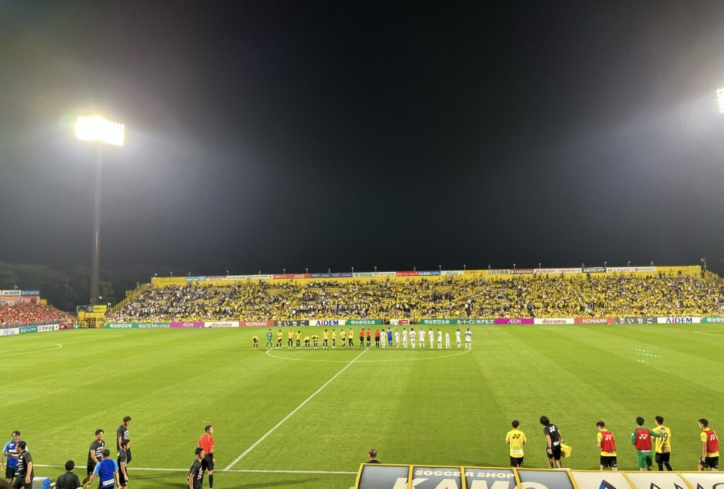柏レイソルvsアルビレックス新潟の試合の写真