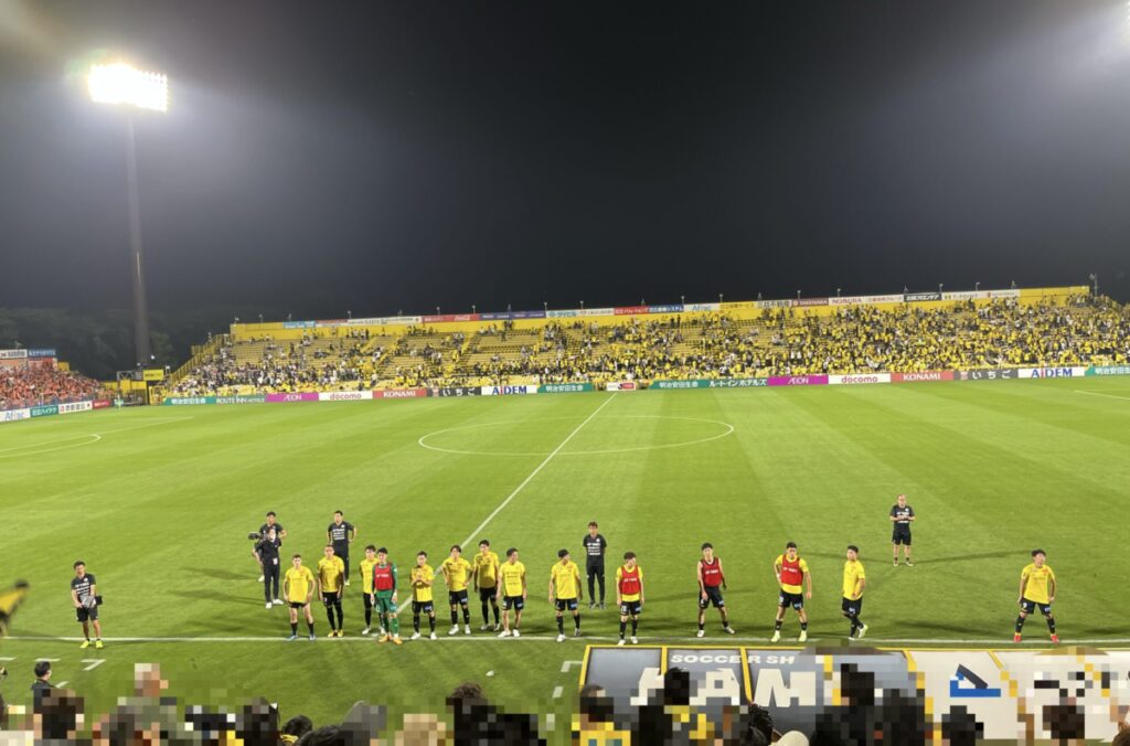 柏レイソルvsアルビレックス新潟の試合の写真
