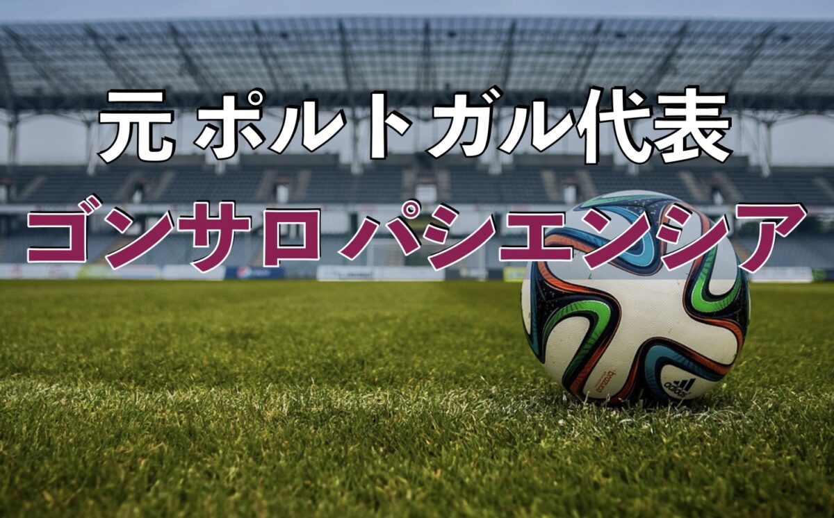 サッカースタジアムとサッカーボールの写真