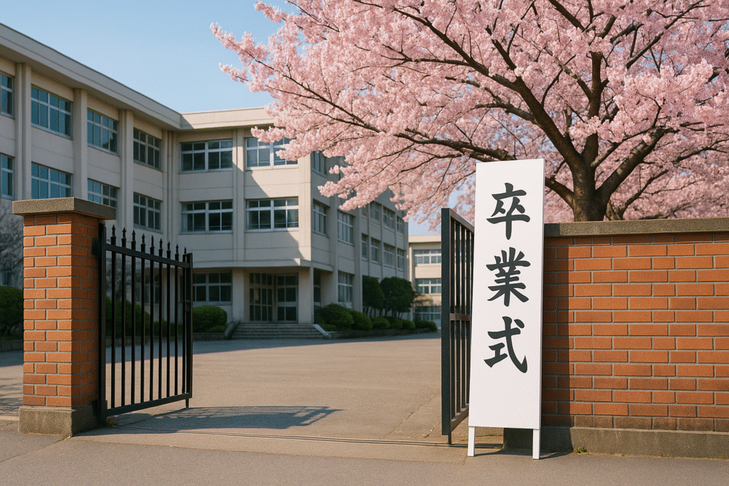 卒業式の画像
