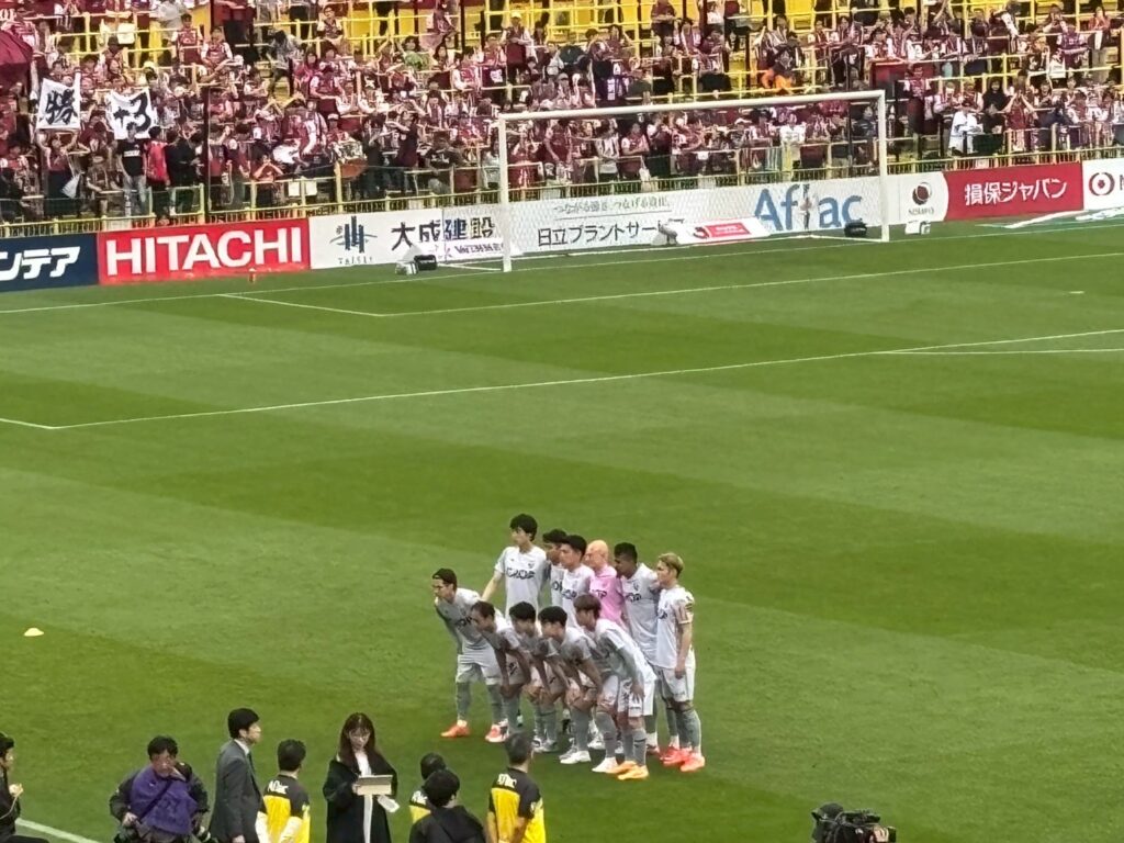 2025年J1リーグ第16節柏レイソルvsファジアーノ岡山