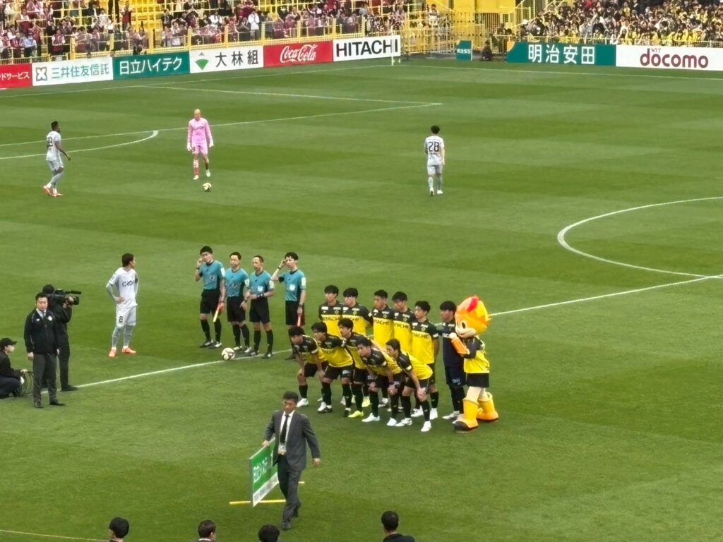 2025年J1リーグ第16節柏レイソルvsファジアーノ岡山
