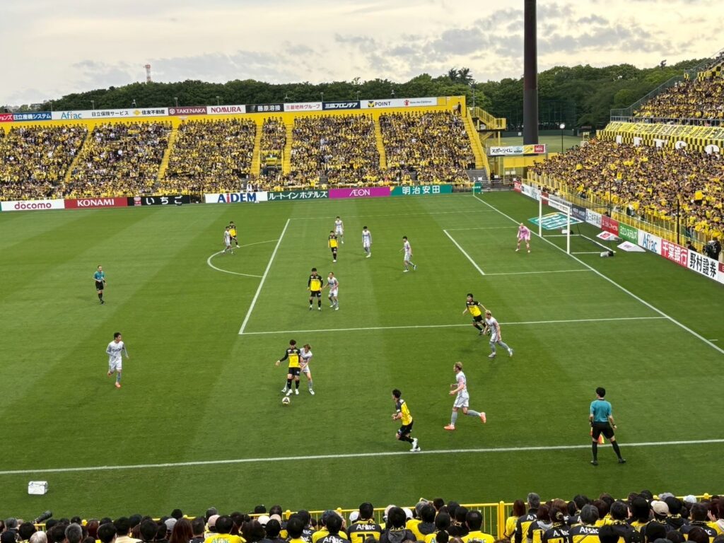 2025年J1リーグ第16節柏レイソルvsファジアーノ岡山