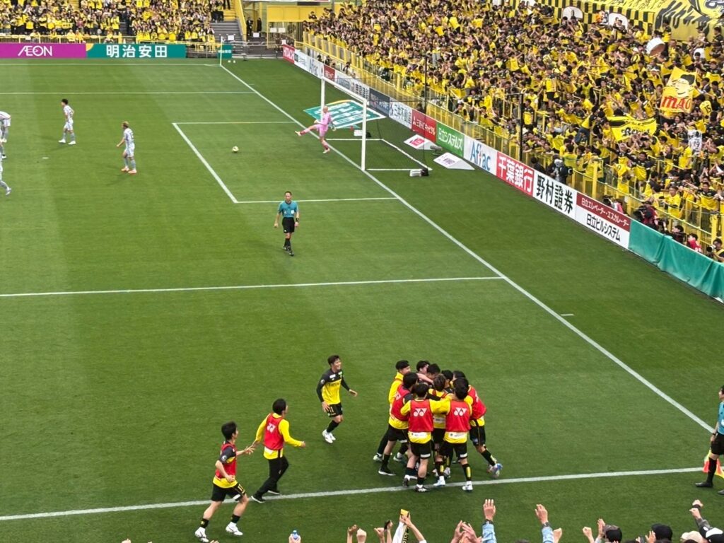 2025年J1リーグ第16節柏レイソルvsファジアーノ岡山